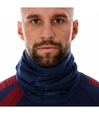 Uniwersalny szalik rurkowy Brubeck Merino KM10360 - Navy