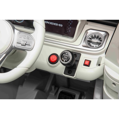 Pojazd Mercedes Benz EQG Srebrny