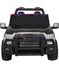 Pojazd elektryczny RAM 3500 Police, czarny