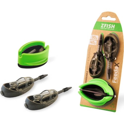ZFISH Method Feeder Set Feeda X 20,30g + mold