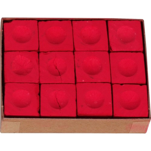 Master Chalk Red 12pcs Dozen