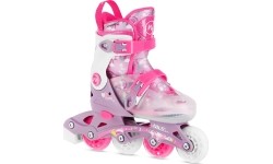 NJ1025 FLIPZY PINK INLINE SKATES