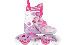 NJ1025 FLIPZY PINK INLINE SKATES
