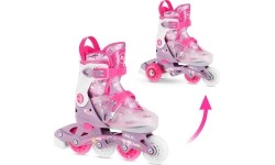NJ1025 FLIPZY PINK INLINE SKATES