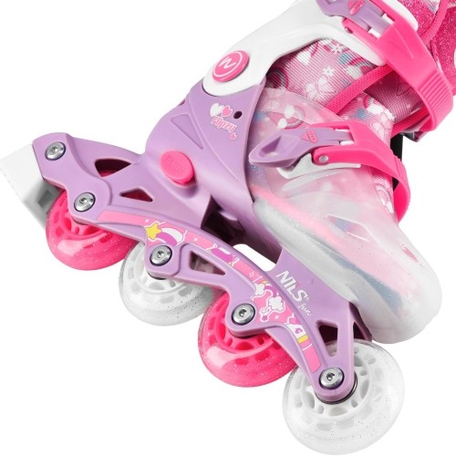 NJ1025 FLIPZY PINK INLINE SKATES