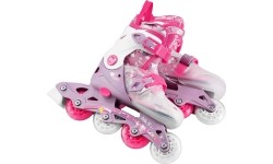 NJ1025 FLIPZY PINK INLINE SKATES