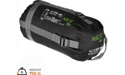 NC1705 ŚPIWÓR ULTRA LIGHT CZARNO-ZIELONY NILS CAMP
