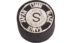 Czarna końcówka tip do kija bilardowego Kamui Black Cue Tip - 13 mm, miękka