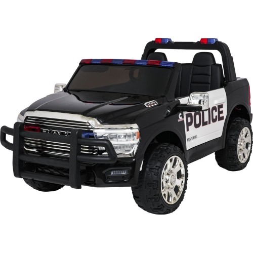 Pojazd elektryczny RAM 3500 Police, czarny