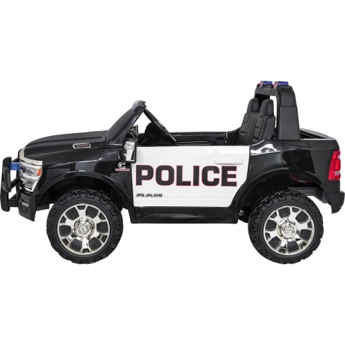 Pojazd elektryczny RAM 3500 Police, czarny