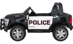 Pojazd elektryczny RAM 3500 Police, czarny