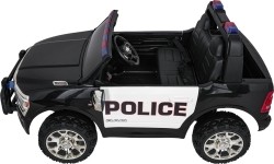 Pojazd elektryczny RAM 3500 Police, czarny