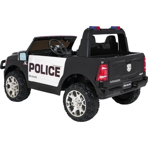 Pojazd elektryczny RAM 3500 Police, czarny