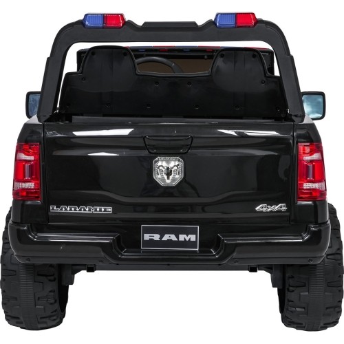 Pojazd elektryczny RAM 3500 Police, czarny