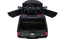 Pojazd elektryczny RAM 3500 Police, czarny