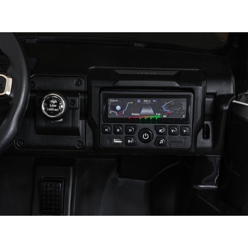 Pojazd elektryczny RAM 3500 Police, czarny