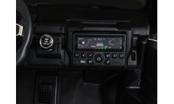 Pojazd elektryczny RAM 3500 Police, czarny