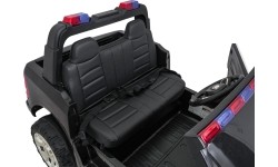Pojazd elektryczny RAM 3500 Police, czarny