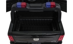 Pojazd elektryczny RAM 3500 Police, czarny