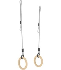 EXIT GetSet wooden gymnastics rings MB100 / MB200 / MB300