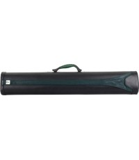 Twarde etui na kij bilardowy Expert EX-3, czarno-zielone, 2/4, 85 cm