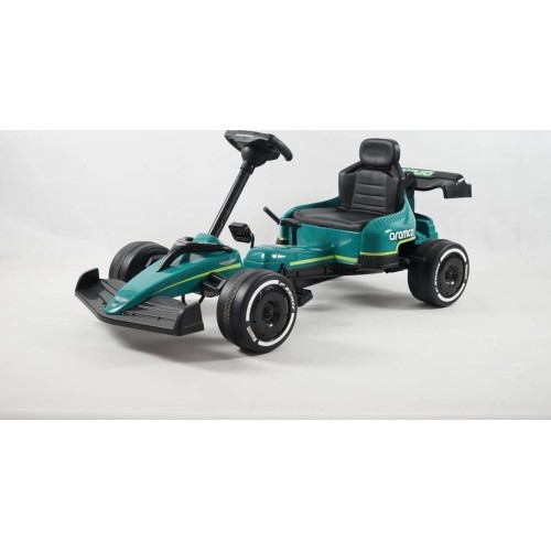 Gokart Aston Martin, zielony