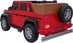 Vehicle Mercedes Benz MAYBACH G650 STRONG Red
