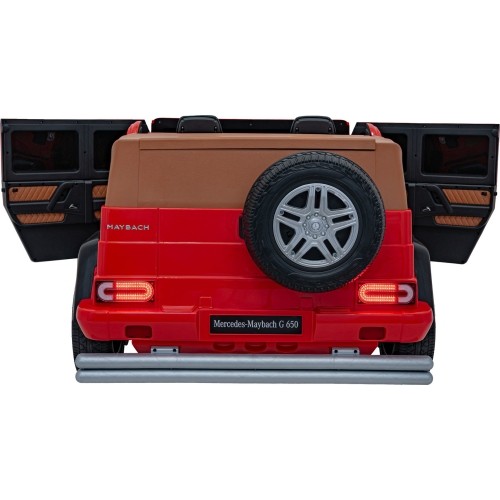 Vehicle Mercedes Benz MAYBACH G650 STRONG Red