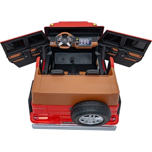Vehicle Mercedes Benz MAYBACH G650 STRONG Red