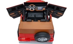 Vehicle Mercedes Benz MAYBACH G650 STRONG Red