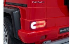 Vehicle Mercedes Benz MAYBACH G650 STRONG Red