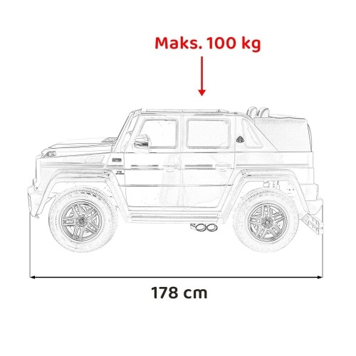 Vehicle Mercedes Benz MAYBACH G650 STRONG Blue