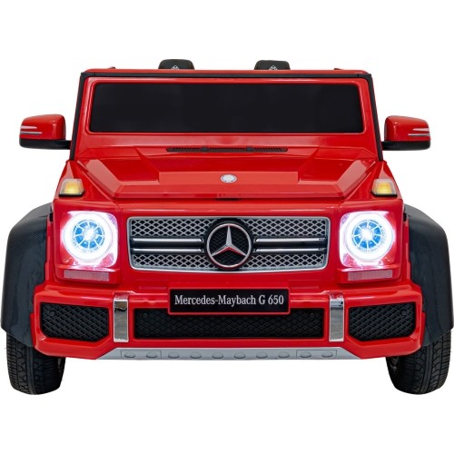 Vehicle Mercedes Benz MAYBACH G650 Red