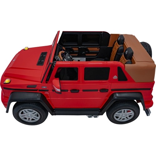 Vehicle Mercedes Benz MAYBACH G650 Red