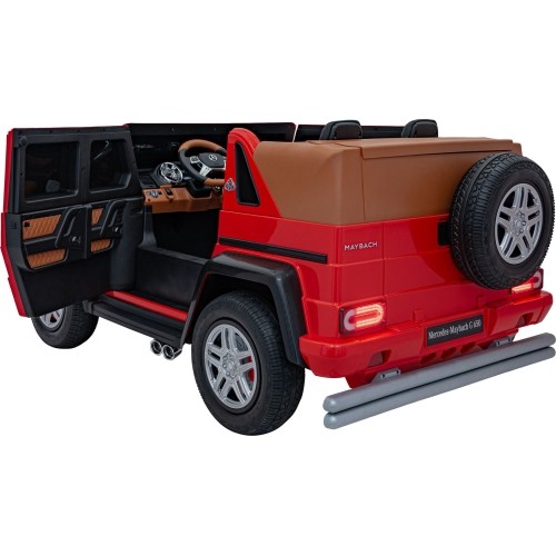 Vehicle Mercedes Benz MAYBACH G650 Red