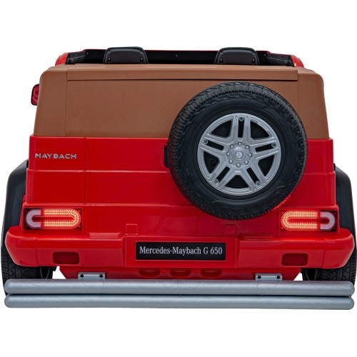Vehicle Mercedes Benz MAYBACH G650 Red