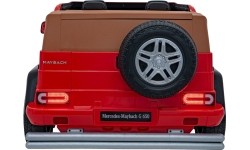 Vehicle Mercedes Benz MAYBACH G650 Red