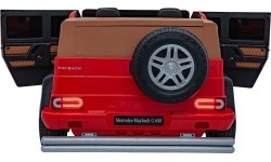 Vehicle Mercedes Benz MAYBACH G650 Red