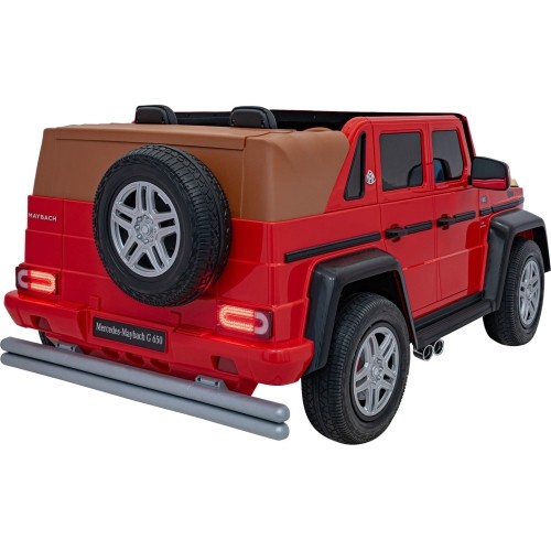 Vehicle Mercedes Benz MAYBACH G650 Red