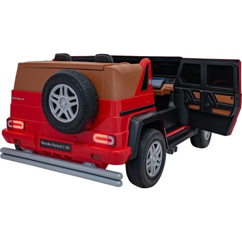 Vehicle Mercedes Benz MAYBACH G650 Red