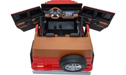 Vehicle Mercedes Benz MAYBACH G650 Red