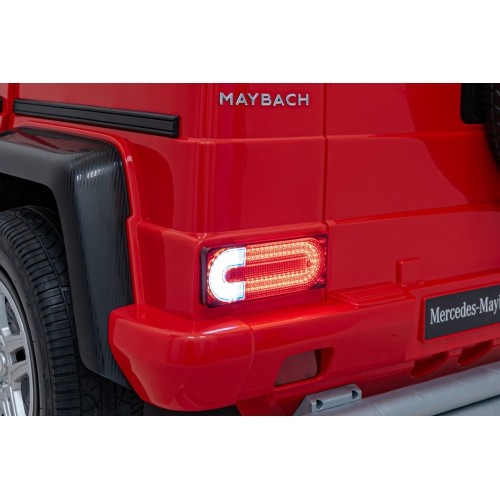 Vehicle Mercedes Benz MAYBACH G650 Red