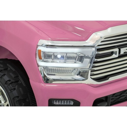 Pojazd elektryczny RAM 3500, różowy