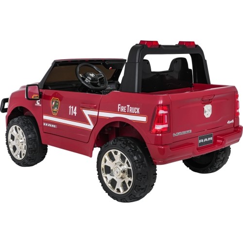 RAM 3500 wóz strażacki, czerwony