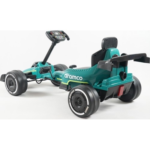 Gokart Aston Martin, zielony