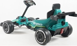 Gokart Aston Martin, zielony