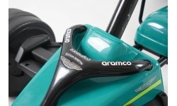 Gokart Aston Martin, zielony