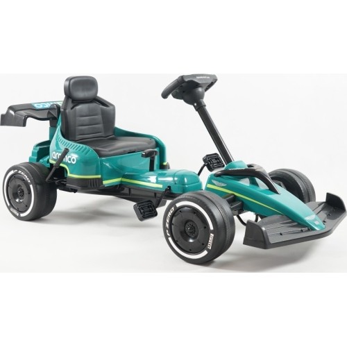 Gokart Aston Martin, zielony