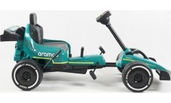 Gokart Aston Martin, zielony