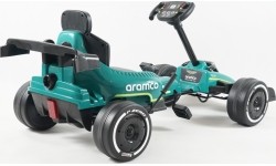 Gokart Aston Martin, zielony
